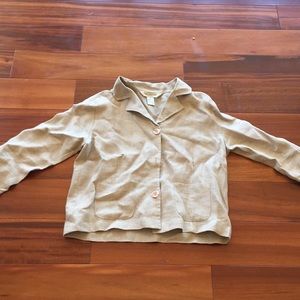MELROSE COLLECTIBLES LINEN JACKET